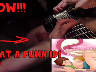 BOY WITH SMALL DICK TRIES TO PLAY GOJIRA WITH 8 STRING FORGETTING HE HAS A LITTLE DICK AND HIS MOM PROBABLY FUCKS HIS BU