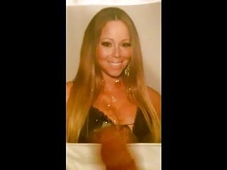 Beautiful Mariah Carey facial 