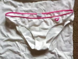 Cum on Victoria&#039;s Secret Panty 1