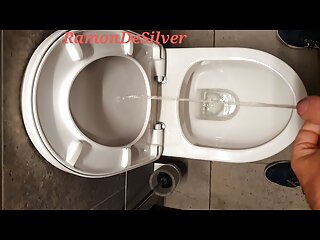 Master Ramon pisses in the inn toilet, massages us fully, spits on his divine cock, awesome