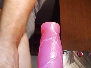 wolf cock dildo in my ass