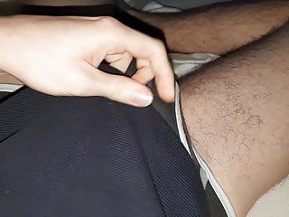 Putting my cock in a sock for the night