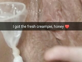 I bring a fresh creampie home for you, hubby! - Milky Mari