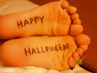 Halloween Feet Soles &amp; Toe Rings