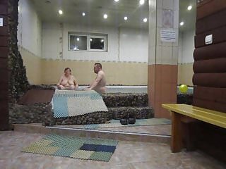 Sauna, Amateur, Russian, 2017