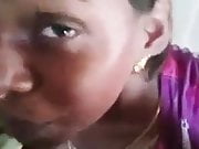 Tamil girl gets facial