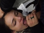 blowjob in the elevator