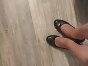 Cum shoes and feet 