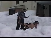 BDSM Snow Play