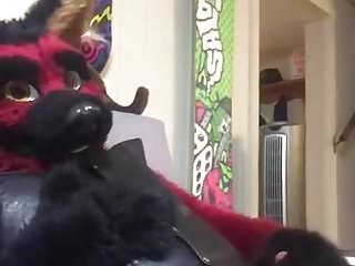 leather fursuit jerkoff 2 