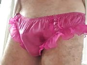 Pink ruffle panties