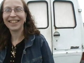 Virginie Gangbanged Into A Van...