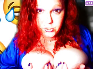 Domination, Redhead, BBW Redhead, Big Boobs