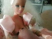 Barbie's been jizzed!!