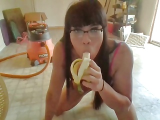 Femboy Loves Bananas