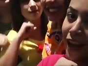 Horny Indian Girls singing Isme tera Ghata Adult Version