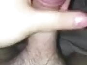 Young man jerking off
