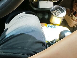 Footjob In Car...