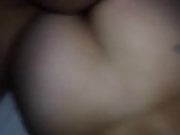 Girlfriend Fucked Laying on Her Stomach Hotel