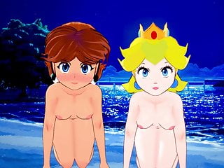 Princess Daisy And Peach Show Some Pussy And Suck Your Dick