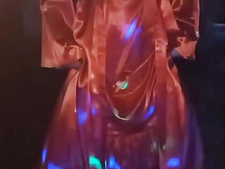 dance satin red slow