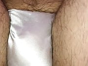 Silk panties close up