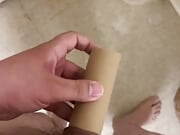 Toilet paper roll test!