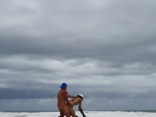Hot wife fucked on the beach :-)