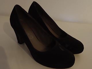 My Sister's Shoes: Black Work High Heels I 4K