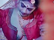 Desi Cute 18+ Girl Very 1st wedding night with her husband and Hardcore sex ( Hindi Audio )