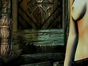 Skyrim special edition . Naked girls compilation