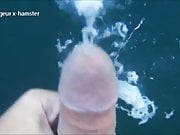 underwater cumshot