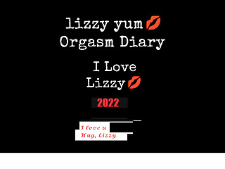 Lizzy yum my daily anal orgasm...
