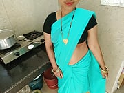 cute saree bhabhi gets naughty with her devar for rough and hard anal sex after ice massage on her back in Hindi
