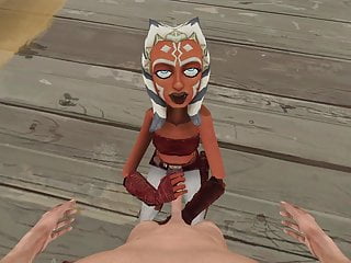 Ahsoka sucks your dick 