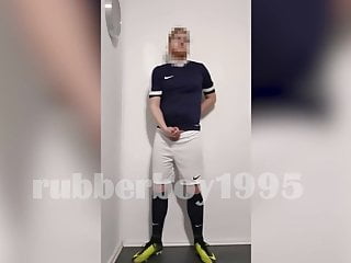 Soccer Boy wanking