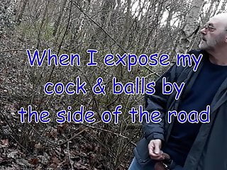 Exposed Cock Balls...