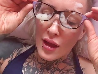 Lick Her, Licking, Facial Cumshots, Glasses