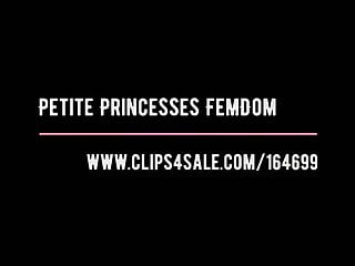 Playing, Ass Slave, Petite Princesses Femdom, Ignored