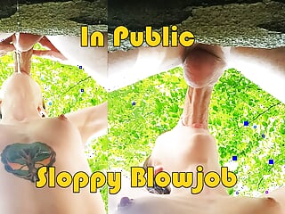 Outdoor Fuck, Public Blowjob, Deep Throat, Public Nudity