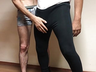 Azeri cum inside spandex and leggings grope. azerilasin baku