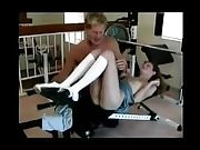 SB2 Hot Little Daughter Works Out With Daddy !