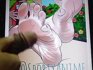 Bulma feet cum tribute...