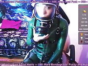 Latex Gas Mask Camshow