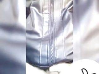 New leather jacket cum...