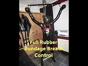  Rubber Bondage Breath Control
