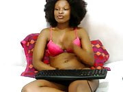 naked ebony babe webcam