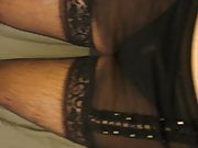 Black Stockings and Skirt 2