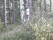 naked in public forest