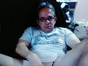 cuban daddy on cam ( thick uncut cock)